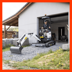 Mini pelle E10 électrique