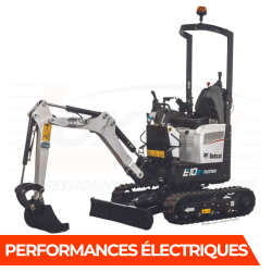 Mini pelle E10 électrique